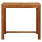 vidaXL Mesa de bar de madera de acacia maciza 120x60x105 cm vidaXL Mesa de bar de madera de acacia maciza 120x60x105 cm