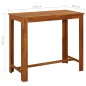 vidaXL Mesa de bar de madera de acacia maciza 120x60x105 cm vidaXL Mesa de bar de madera de acacia maciza 120x60x105 cm