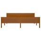vidaXL Estructura de cama madera maciza pino marrón miel 200x200 cm vidaXL Estructura de cama madera maciza pino marrón miel 200x200 cm