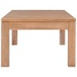 vidaXL Mesa de centro madera teca maciza acabado natural 110x60x40 cm vidaXL Mesa de centro madera teca maciza acabado natural 110x60x40 cm