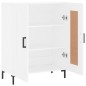 vidaXL Aparador de madera de ingeniería blanco 69,5x34x90 cm