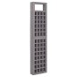 vidaXL Biombo/Enrejado de 6 paneles madera de abeto gris 242,5x180 cm vidaXL Biombo/Enrejado de 6 paneles madera de abeto gris 242,5x180 cm
