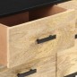 vidaXL Aparador de madera maciza de mango 110x33x64 cm vidaXL Aparador de madera maciza de mango 110x33x64 cm
