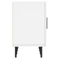 vidaXL Mueble para TV madera de ingeniería blanco 150x30x50 cm