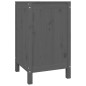 vidaXL Baúl para la colada madera maciza de pino gris 44x44x76 cm vidaXL Baúl para la colada madera maciza de pino gris 44x44x76 cm