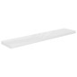 vidaXL Estante flotante pared 2 uds MDF blanco brillo 120x23,5x3,8 cm vidaXL Estante flotante pared 2 uds MDF blanco brillo 120x23,5x3,8 cm