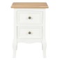 vidaXL Mesitas de noche 2 unidades MDF blanco 35x30x49 cm vidaXL Mesitas de noche 2 unidades MDF blanco 35x30x49 cm