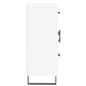 vidaXL Aparador de madera de ingeniería blanco 69,5x34x90 cm vidaXL Aparador de madera de ingeniería blanco 69,5x34x90 cm