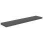 vidaXL Estante flotante de pared 4 uds MDF gris brillo 120x23,5x3,8 cm vidaXL Estante flotante de pared 4 uds MDF gris brillo 120x23,5x3,8 cm