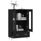 vidaXL Aparador alto madera de ingeniería negro 69,5x31x115 cm vidaXL Aparador alto madera de ingeniería negro 69,5x31x115 cm