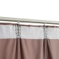 vidaXL Cortinas opacas ganchos 2 pzas terciopelo rosa viejo 140x245 cm vidaXL Cortinas opacas ganchos 2 pzas terciopelo rosa viejo 140x245 cm