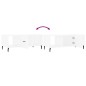 vidaXL Mesa de centro madera contrachapada blanco 102x50x40 cm