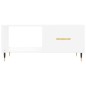 vidaXL Mesa de centro madera contrachapada blanco 90x50x40 cm vidaXL Mesa de centro madera contrachapada blanco 90x50x40 cm