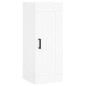 vidaXL Armario de pared madera de ingeniería blanco 34,5x34x90 cm vidaXL Armario de pared madera de ingeniería blanco 34,5x34x90 cm
