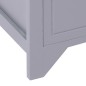 vidaXL Mueble para TV madera de paulownia gris 115x30x40 cm vidaXL Mueble para TV madera de paulownia gris 115x30x40 cm