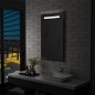 vidaXL Espejo de pared de baño con LED 60x100 cm vidaXL Espejo de pared de baño con LED 60x100 cm