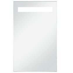 vidaXL Espejo de pared de baño con LED 60x100 cm
