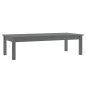 vidaXL Mesa de centro de madera maciza de pino gris 110x50x30 cm vidaXL Mesa de centro de madera maciza de pino gris 110x50x30 cm