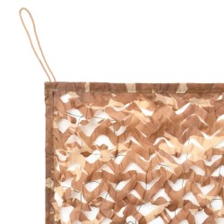 vidaXL Red camuflaje con bolsa de almacenamiento 6x6 m
