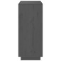 vidaXL Aparador de madera maciza de pino gris 70x34x80 cm vidaXL Aparador de madera maciza de pino gris 70x34x80 cm