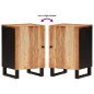 vidaXL Mueble de baño madera maciza de acacia 38x33x58 cm vidaXL Mueble de baño madera maciza de acacia 38x33x58 cm