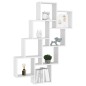 vidaXL Estante de cubo pared madera contrachapada blanco 90x15x119 cm vidaXL Estante de cubo pared madera contrachapada blanco 90x15x119 cm