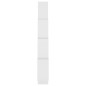 vidaXL Estante de cubo pared madera contrachapada blanco 90x15x119 cm vidaXL Estante de cubo pared madera contrachapada blanco 90x15x119 cm