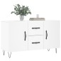 vidaXL Aparador de madera de ingeniería blanco 100x36x60 cm vidaXL Aparador de madera de ingeniería blanco 100x36x60 cm