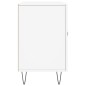 vidaXL Aparador de madera de ingeniería blanco 100x36x60 cm vidaXL Aparador de madera de ingeniería blanco 100x36x60 cm