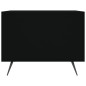vidaXL Mesas de centro 2 uds madera de ingeniería negro 50x50x40 cm vidaXL Mesas de centro 2 uds madera de ingeniería negro 50x50x40 cm