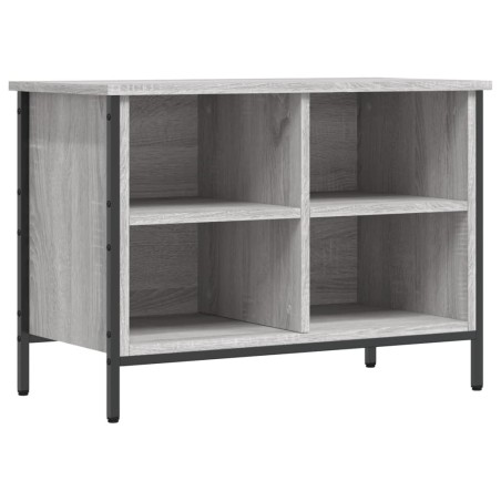 vidaXL Zapatero madera de ingeniería gris Sonoma 69x35x50 cm