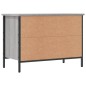 vidaXL Zapatero madera de ingeniería gris Sonoma 69x35x50 cm vidaXL Zapatero madera de ingeniería gris Sonoma 69x35x50 cm