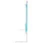 vidaXL Barandilla de seguridad cama de niño azul tela 180x25 cm vidaXL Barandilla de seguridad cama de niño azul tela 180x25 cm