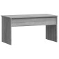 vidaXL Mesa de centro madera contrachapada gris Sonoma 102x50,5x52,5cm vidaXL Mesa de centro madera contrachapada gris Sonoma 102x50,5x52,5cm