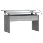vidaXL Mesa de centro madera contrachapada gris Sonoma 102x50,5x52,5cm vidaXL Mesa de centro madera contrachapada gris Sonoma 102x50,5x52,5cm