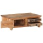 vidaXL Mesa de centro de madera maciza reciclada 90x50x31 cm vidaXL Mesa de centro de madera maciza reciclada 90x50x31 cm
