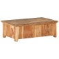 vidaXL Mesa de centro de madera maciza reciclada 90x50x31 cm vidaXL Mesa de centro de madera maciza reciclada 90x50x31 cm