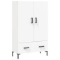 vidaXL Aparador alto madera de ingeniería blanco 69,5x31x115 cm vidaXL Aparador alto madera de ingeniería blanco 69,5x31x115 cm