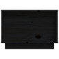 vidaXL Mesa de centro de madera maciza de pino negro 60x50x35 cm vidaXL Mesa de centro de madera maciza de pino negro 60x50x35 cm
