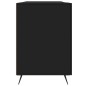 vidaXL Escritorio madera de ingeniería negro 140x50x75 cm vidaXL Escritorio madera de ingeniería negro 140x50x75 cm