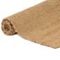 vidaXL Alfombra rectangular yute natural 160x230 cm vidaXL Alfombra rectangular yute natural 160x230 cm