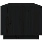 vidaXL Mesa de centro de madera maciza de pino negro 100x50x41 cm vidaXL Mesa de centro de madera maciza de pino negro 100x50x41 cm