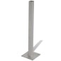 vidaXL Panel de valla WPC marrón 105x(105-185) cm vidaXL Panel de valla WPC marrón 105x(105-185) cm
