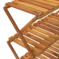 vidaXL Estantería plegable 3 alturas madera acacia marrón 70x31x63 cm vidaXL Estantería plegable 3 alturas madera acacia marrón 70x31x63 cm