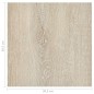 vidaXL Lamas para suelo autoadhesivas 55 piezas PVC 5,11 m² beige vidaXL Lamas para suelo autoadhesivas 55 piezas PVC 5,11 m² beige