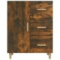 vidaXL Aparador de madera de ingeniería roble ahumado 69,5x34x90 cm vidaXL Aparador de madera de ingeniería roble ahumado 69,5x34x90 cm