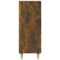 vidaXL Aparador de madera de ingeniería roble ahumado 69,5x34x90 cm vidaXL Aparador de madera de ingeniería roble ahumado 69,5x34x90 cm