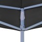 vidaXL Techo de carpa para celebraciones negro 2x2 m 270 g/m² vidaXL Techo de carpa para celebraciones negro 2x2 m 270 g/m²