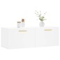vidaXL Armario de pared madera de ingeniería blanco 100x36,5x35 cm vidaXL Armario de pared madera de ingeniería blanco 100x36,5x35 cm