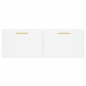 vidaXL Armario de pared madera de ingeniería blanco 100x36,5x35 cm vidaXL Armario de pared madera de ingeniería blanco 100x36,5x35 cm